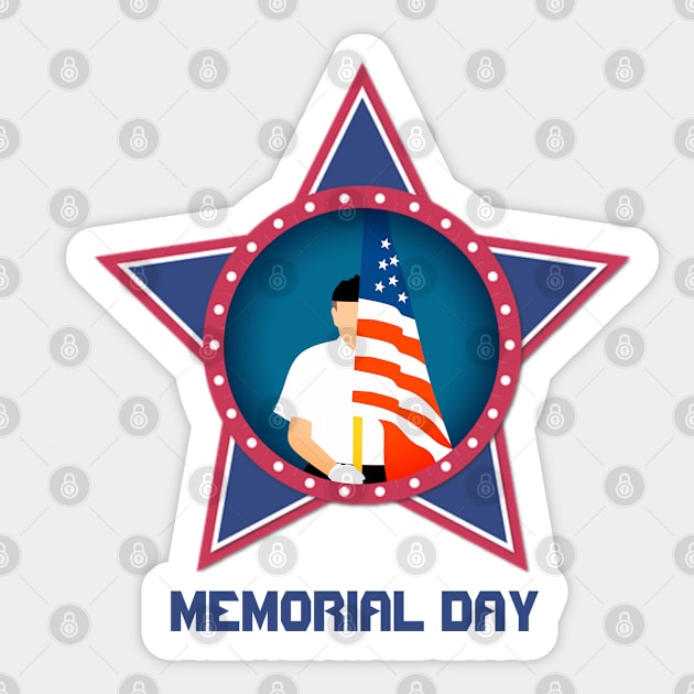 Memorial Day Sticker by Eldorado Store